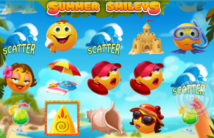 Summer Smileys Slots Machine