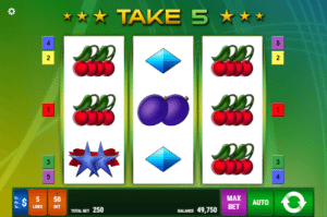 Slot Machine Take 5 Online Free