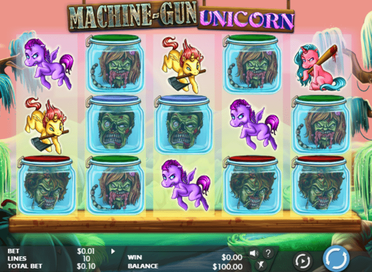 Machine-Gun Unicorn Free Online Slot