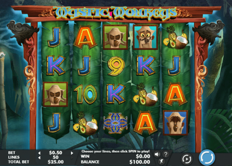 Free Slot Online Mystic Monkeys