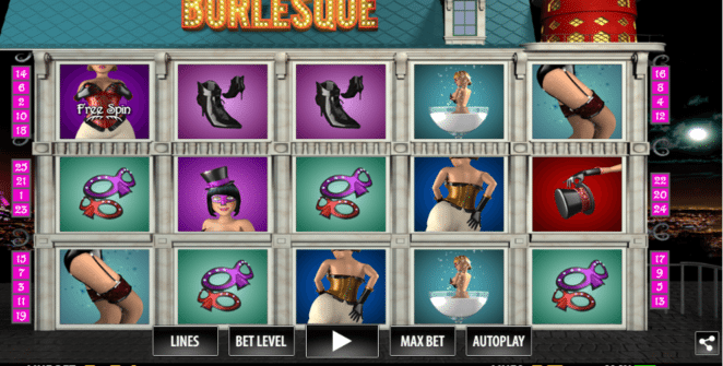 Burlesque Free Online Slot