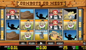 Slot Machine Cowboys Go West Online Free