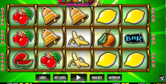 Slot Machine Fruits Dimension Online Free