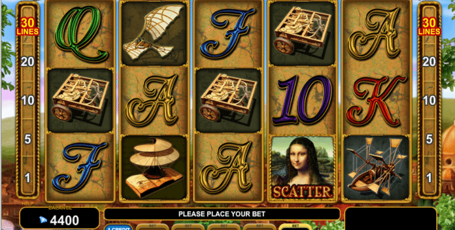 Slot Machine Genius of Leonardo Online Free