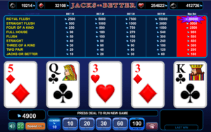 Free Jacks or Better EGT Slot Online