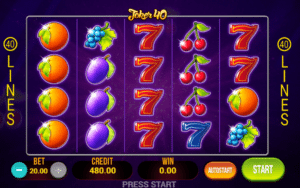 Free Joker 40 Slot Online