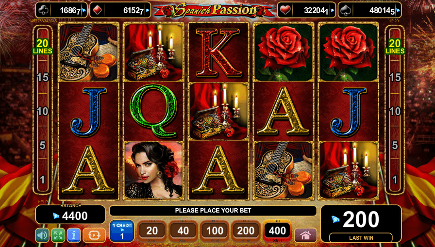 Slot Machine Spanish Passion Online Free