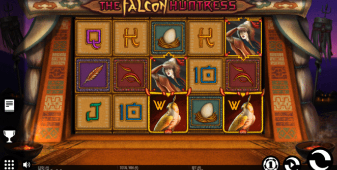 The Falcon Huntress Free Online Slot