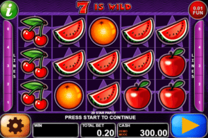 Free 20 Star Party Slot Online