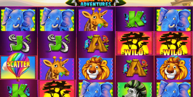 Safari Adventures Free Online Slot