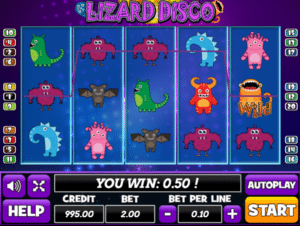 Free Lizard Disco Slot Online