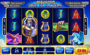 Free Age of Gods King of Olympus Slot Online
