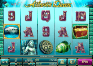Slot Machine Atlantis Queen Online Free