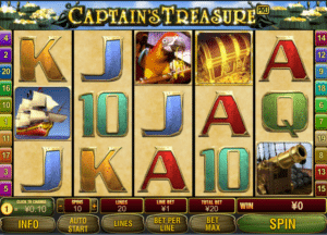 Slot Machine Captains Treasure Pro Online Free
