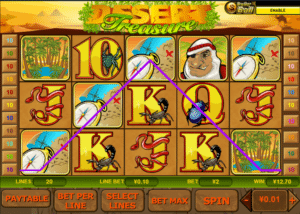 Desert Treasure Free Online Slot