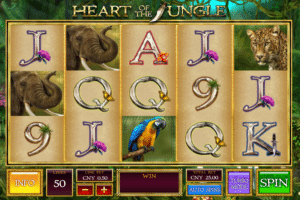 Free Slot Online Heart of the Jungle