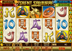 Free Silent Samurai Jackpot Slot Online