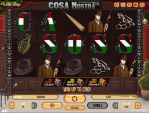 Slot Machine Cosa Nostra Online Free