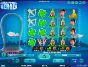 Mega Power Heroes Free Online Slot