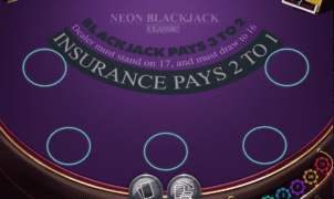 Free Neon Blackjack Classic Slot Online