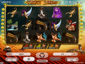 Free Saharas Dreams Slot Online