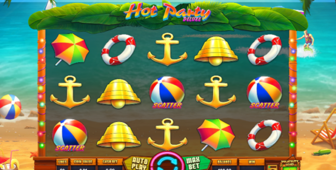 Slot Machine Hot Party Deluxe Online Free