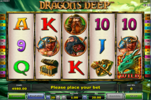 Online Slot Dragons Deep to Play