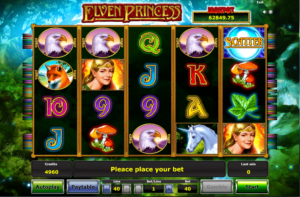 Online Slot Machine Elven Princess Novomatic