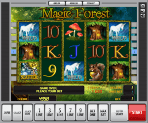 Online Slot Machine Magic Forest Novomatic