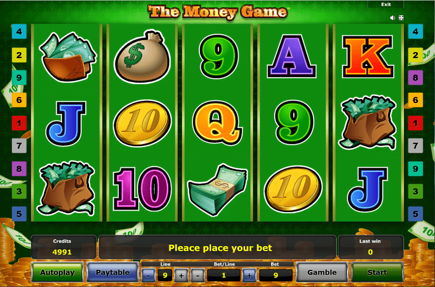 online casino games free money