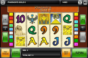 Slot Machine Pharaohs Gold II Mobile Online Free
