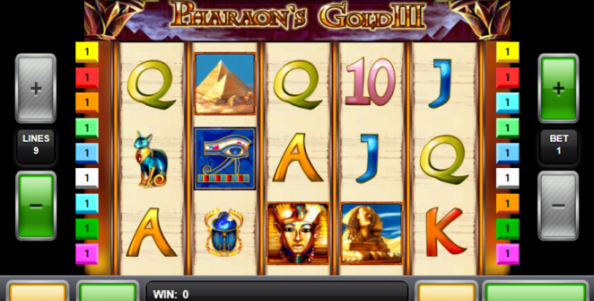 Free Pharaohs Gold III Mobile Slot Online