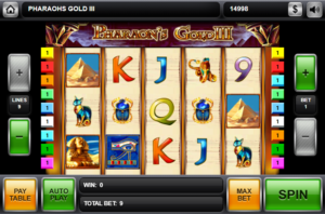 Free Pharaohs Gold III Mobile Slot Online