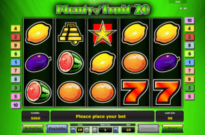 Free Slot Online Plenty of Fruit 20