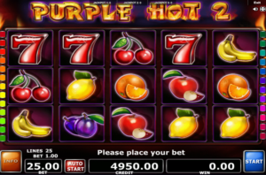 Purple Hot 2 Free Online Slot