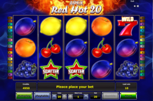 Red Hot 20 Free Online Slot