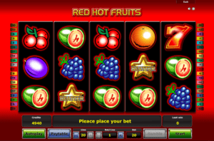 Free Slot Online Red Hot Fruits