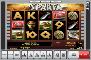 Free Slot Online Sparta Novomatic