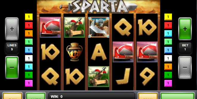Sparta Mobile Novomatic Free Online Slot