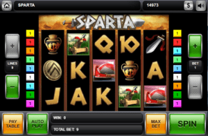 Sparta Mobile Novomatic Free Online Slot