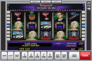 Slot Machine Star Attraction Online Free