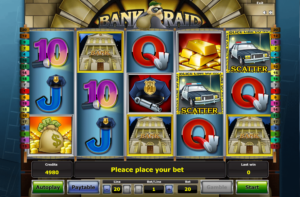 The Bank Raid Free Online Slot