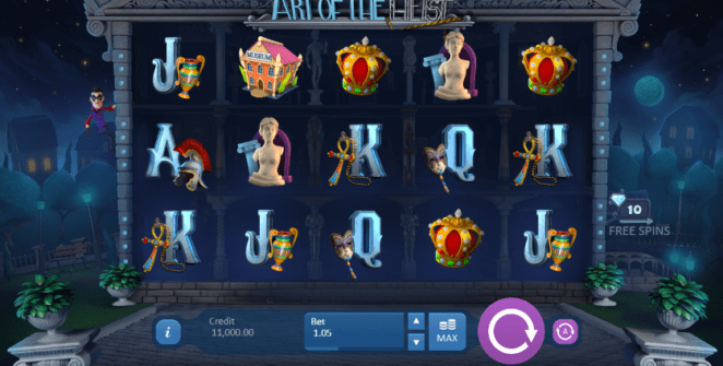 Free Slot Online Art of the Heist