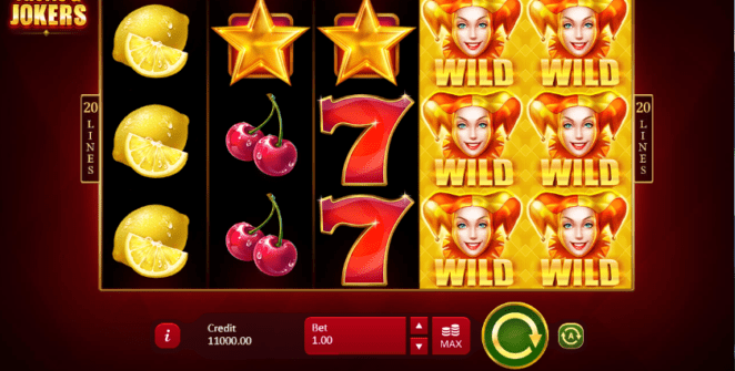 Free Slot Online Fruits and Jokers