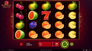 Imperial Fruits 40 lines Free Online Slot