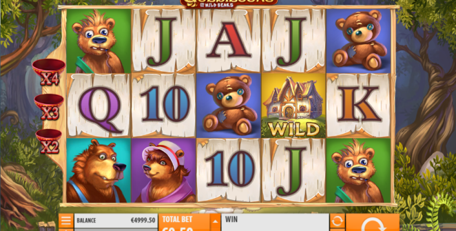 Goldilocks and the Wild Bears QuickSpin Free Online Slot