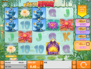 Slot Machine Royal Frog Online Free