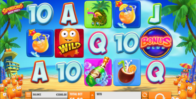 Free Slot Online Spinions Beach Party