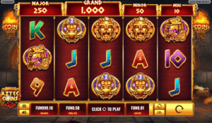 Free Aztec Coins Slot Online