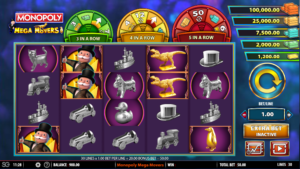 Monopoly Mega Movers Free Online Slot